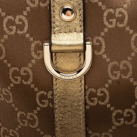 Gucci Metallic GG Canvas Abbey Medium Tote - Picture 11 of 16